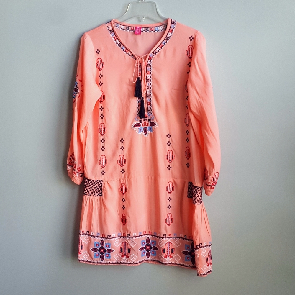 Raj boho embroidered dress